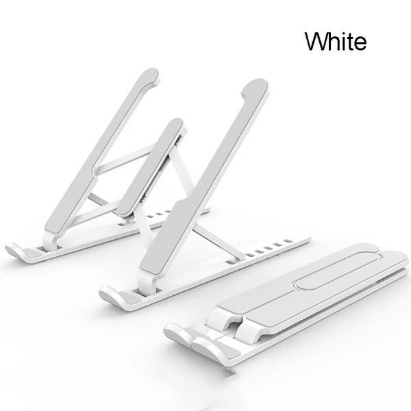 iDock Ergonomic Portable Foldable Height Width Adjustable Plastic Notebook Laptop Stand