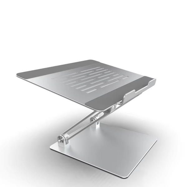 iDock Ergonomic Adjustable Aluminum Notebook Holder for Desk Compatible for 10-15.6 inch Laptop Stand