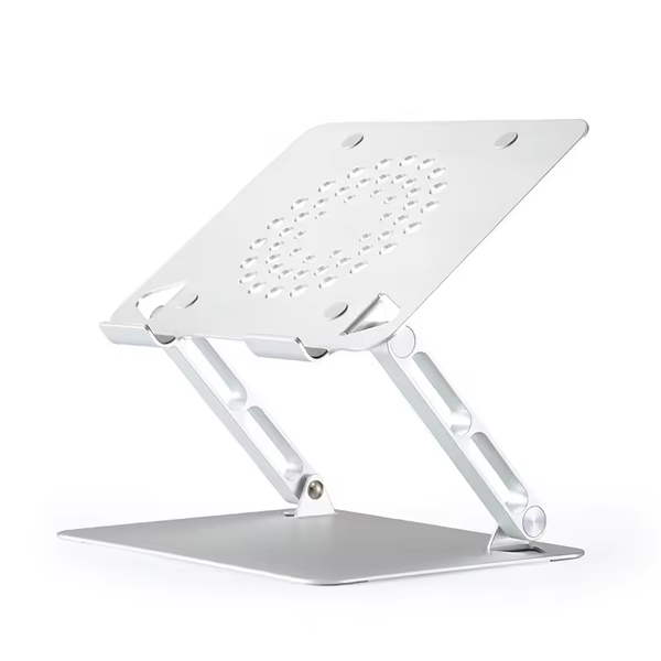 Soporte elevador para computadora portátil ergonómico, portátil, plegable y con ajuste multiángulo