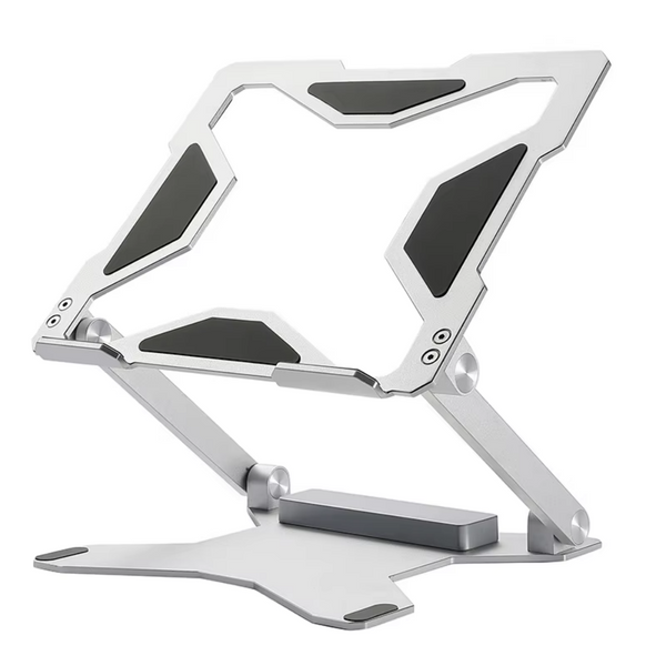 iDock Ergonomic Portable Foldable Height Adjustable Aluminum Desktop Laptop Holder Notebook Riser Stand