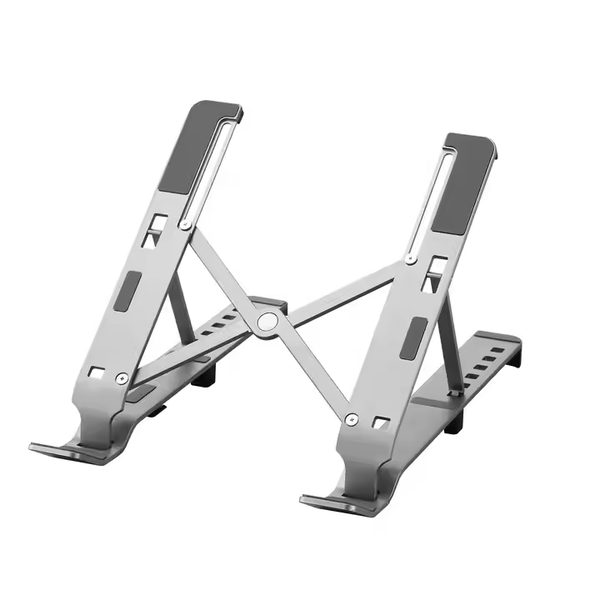 iDock Ergonomic Portable Foldable Height Adjustable Laptop Stand Holder with USB C HUB PD Charging Port