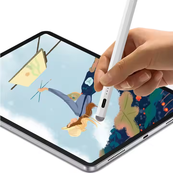 iDock Revocable Magnetic Active Stylus Pen for iPad from 2018 with Type C Port