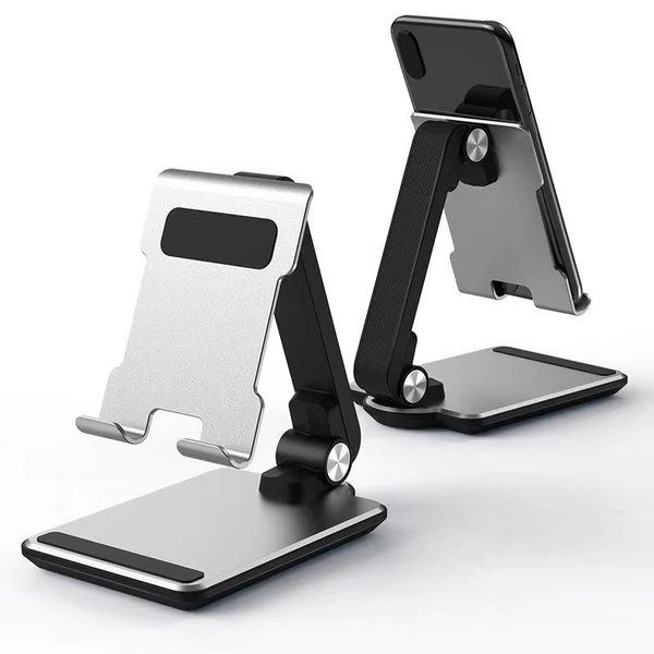 iDock Foldable Portable Multi-angle Adjustable Aluminum Alloy Tablet Mobile Phone Stand Holder