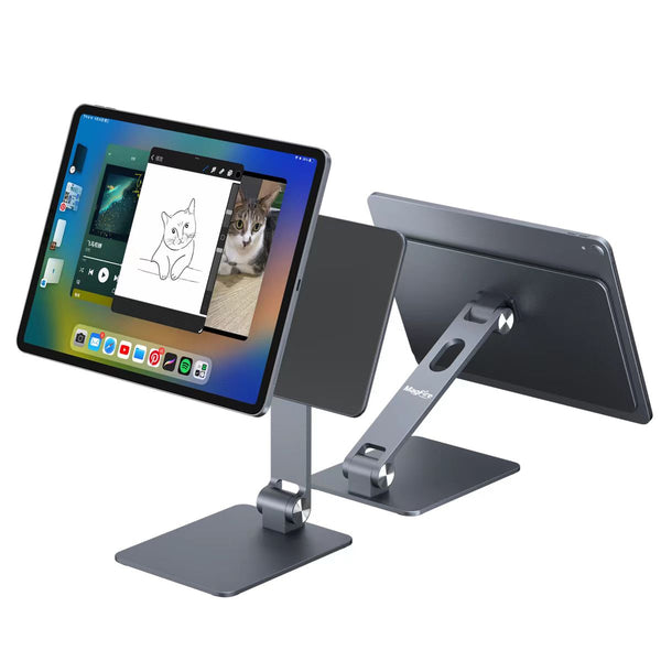 Soporte magnético ajustable multiángulo portátil plegable ergonómico para iPad Pro/Air