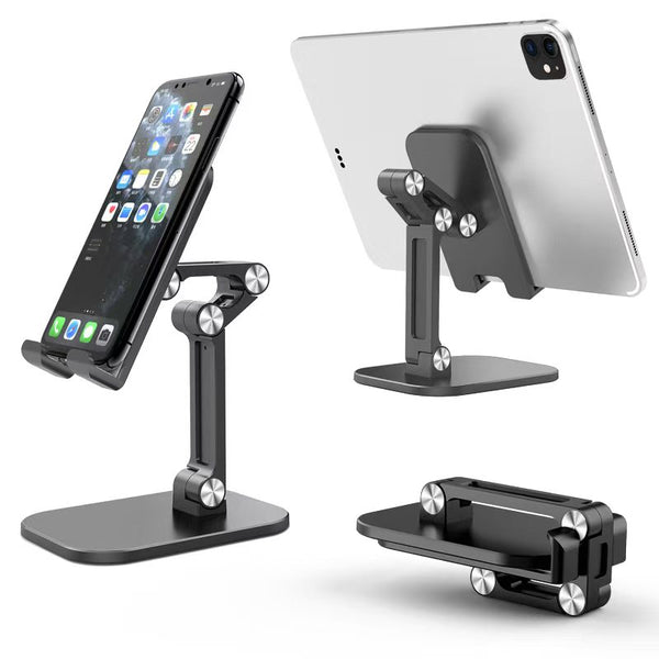 iDock Ergonomic Portable Folding Adjustable Height Angle Triangle Firm Design Multi-colors Phone Stand Tablet Holder