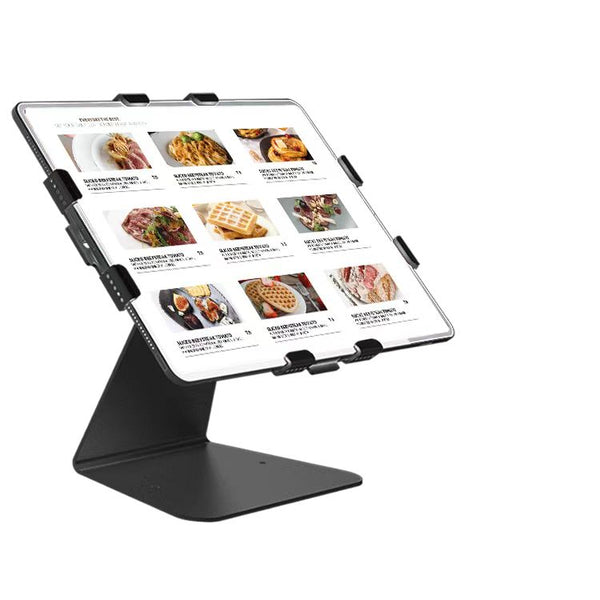 iDock Ergonomic 360 Degree Rotation Anti-theft Desktop Tablet Stand iPad Holder Applicable for Display Cashier Desk Restaurant