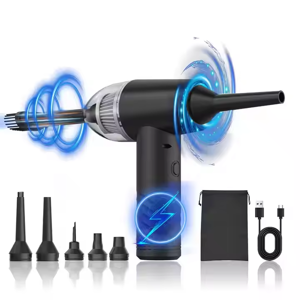 iDock Cordless Car Vacuum Cleaner Electric Air Duster Dust Blower PC Cleaning Supply Other Household Tools and Accessories